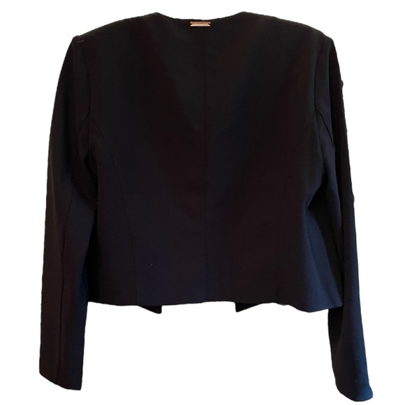 NWT Michael Kors Black Jacket With Gold Stud Detail. Size Large - Picture 3 of 15